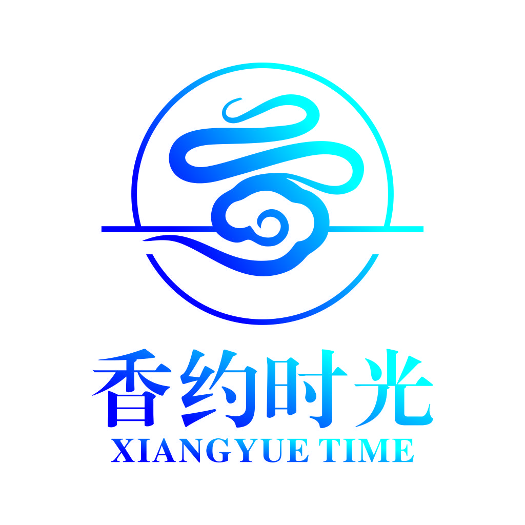 现代简约风格的香约时光logo设计