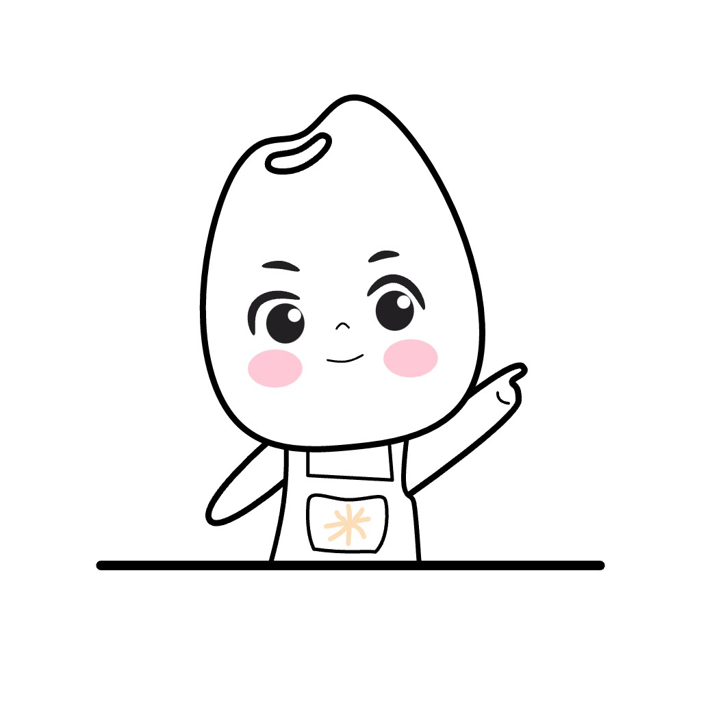 卡通形象logo设计：可爱小人指路