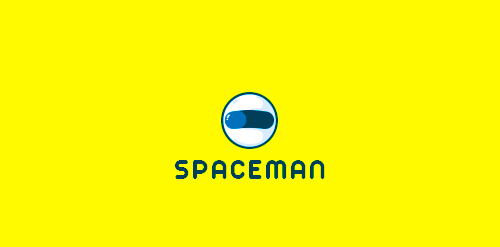 Spaceman Logo设计:简洁未来感标识
