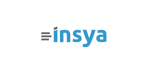 简洁现代的Insya品牌logo设计