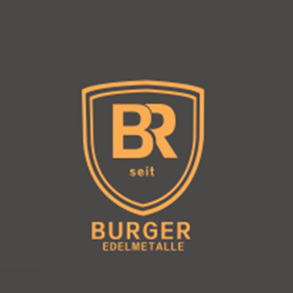 汉堡品牌盾形Logo设计