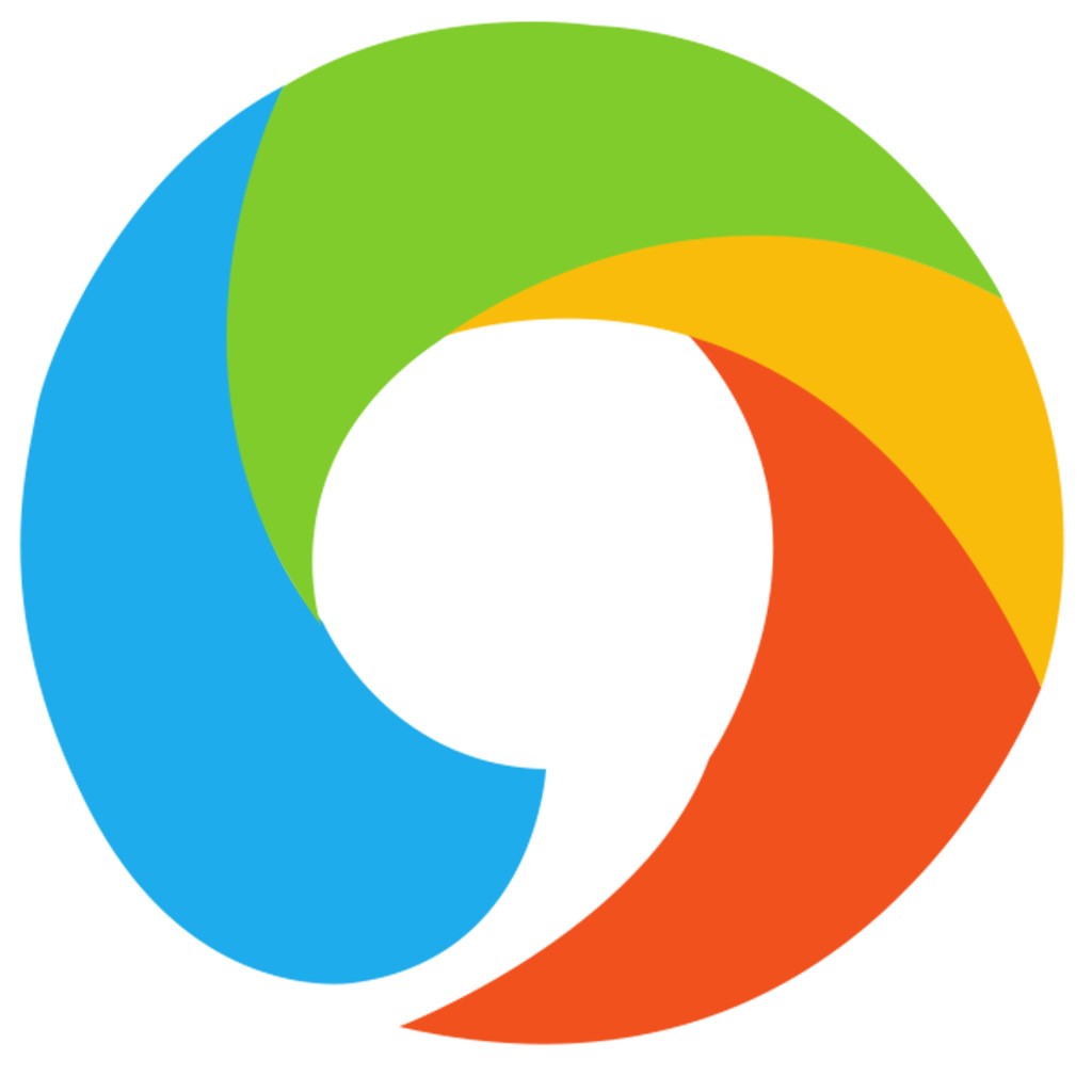 色彩融合的现代logo设计