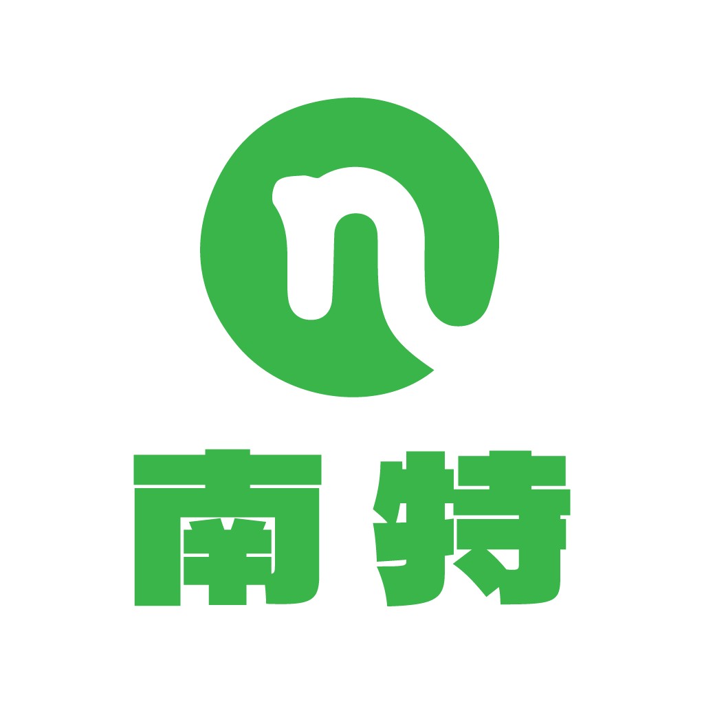 简洁现代的绿色品牌logo设计