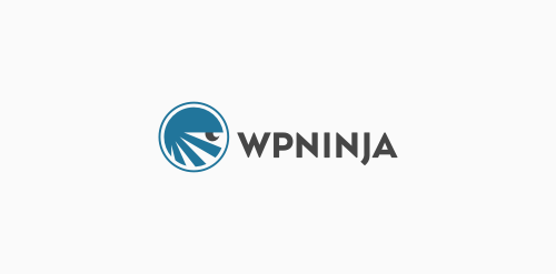 WP Ninja Logo设计：简洁现代的网站品牌标识