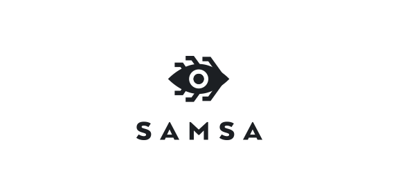 SAMSASA logo设计:科技感与简洁性的完美结合