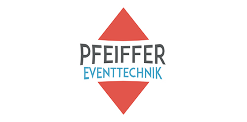 Pfeiffer Event Technology Logo Design