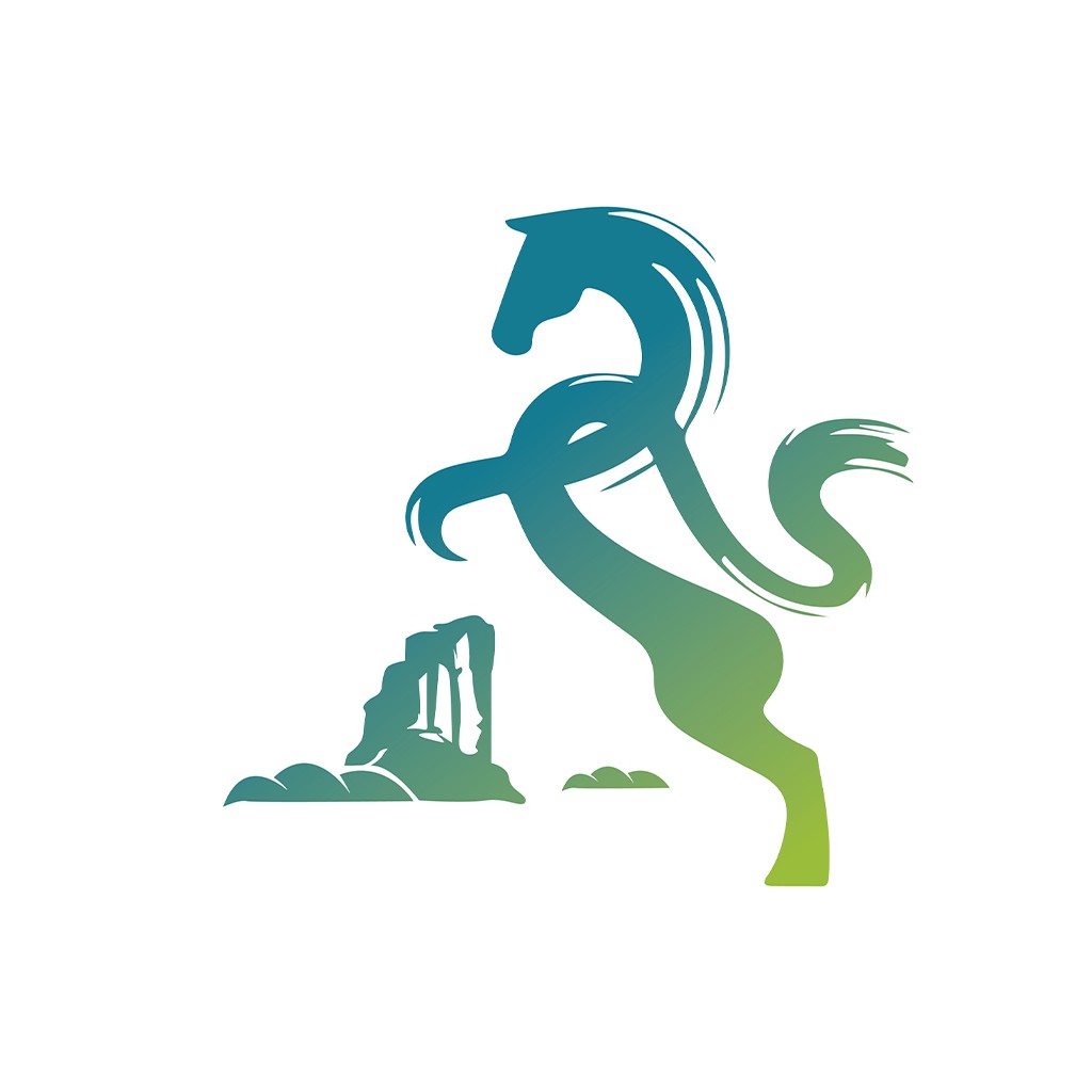 动态马形logo设计