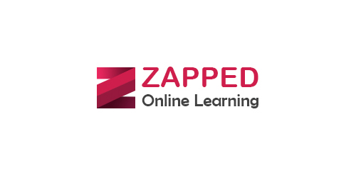 ZAPPED在线学习Logo设计