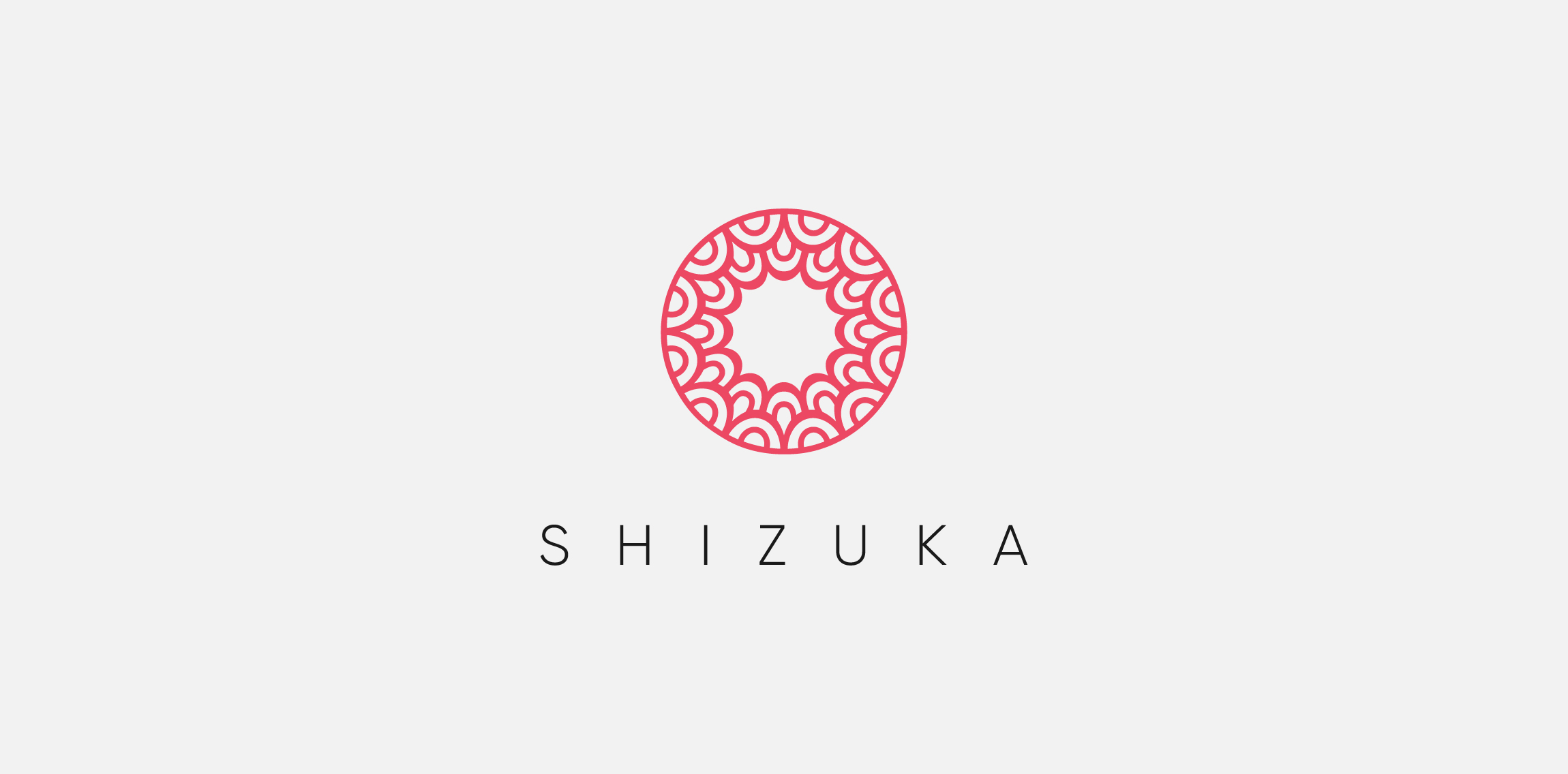 简约红色圆形图案logo设计