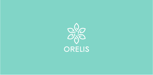 简约清新风格的ORELIS logo设计