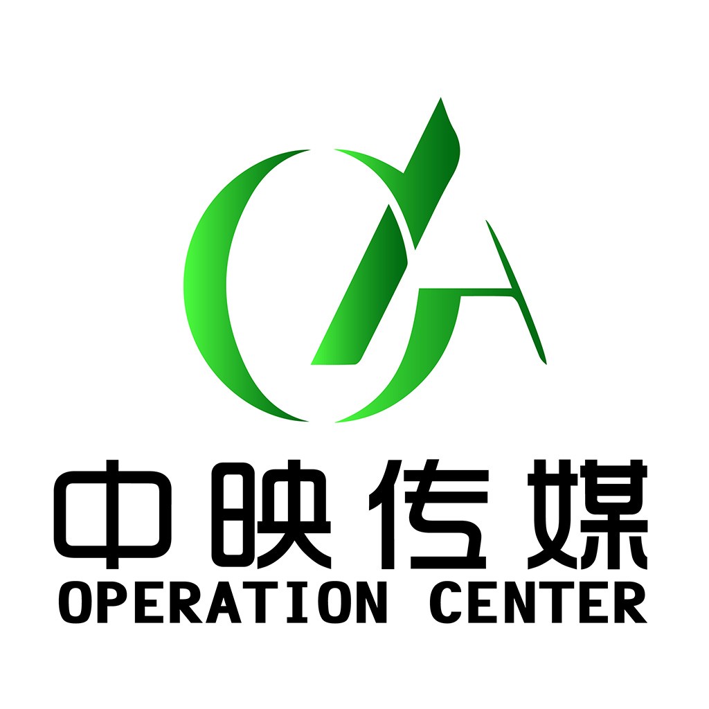 绿色环保媒体中心logo设计