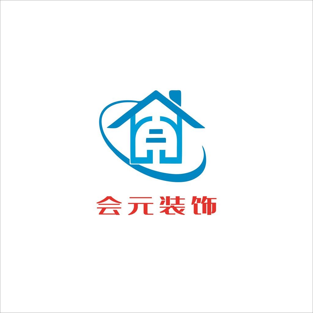 房屋装饰公司logo设计