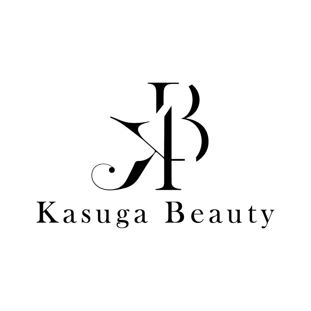 简约优雅Kasuga Beauty logo设计
