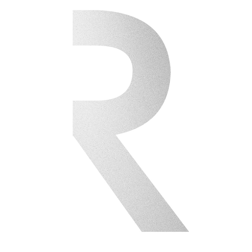 简约字母R标志设计