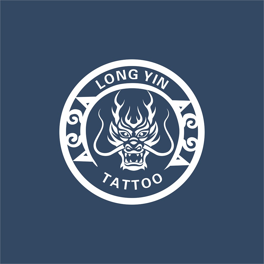 龙纹纹身店Logo设计