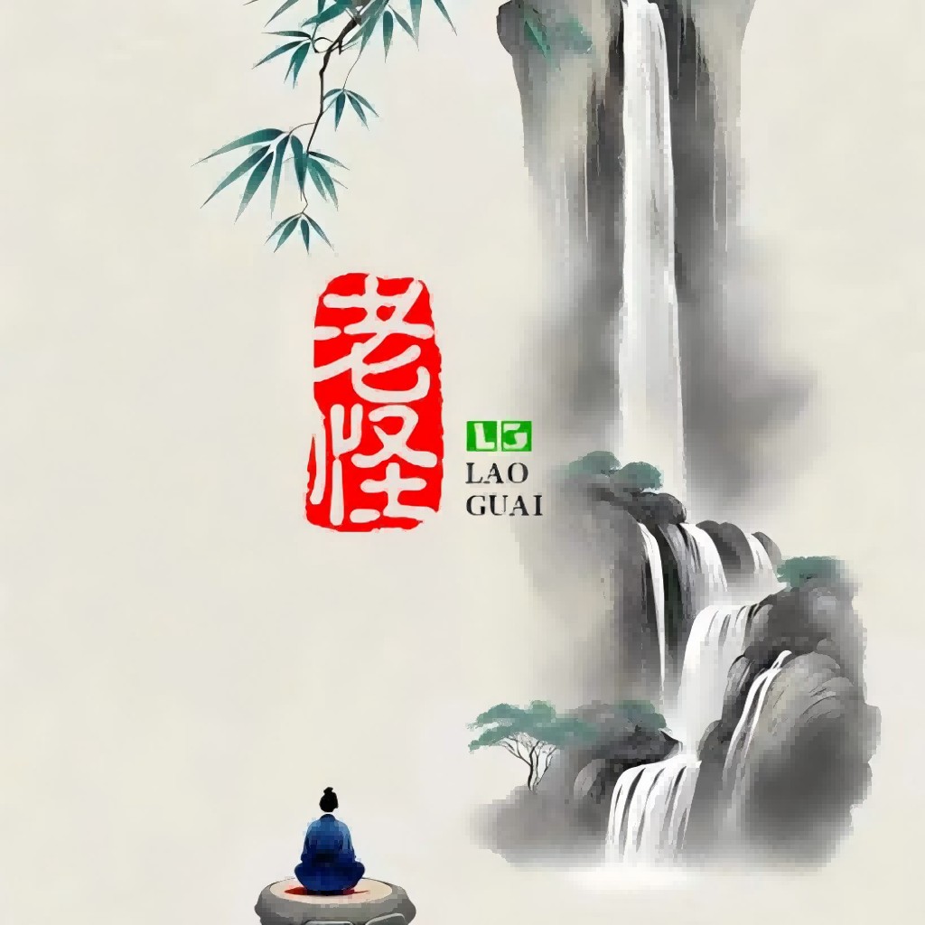山水禅意logo设计