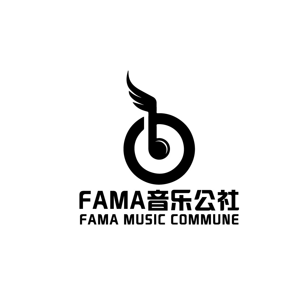 音乐公社FAMA logo设计