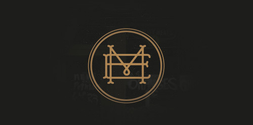 神秘符号logo设计