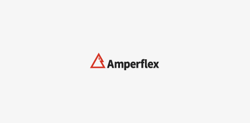 Amperflex logo设计:简洁现代的三角形标识