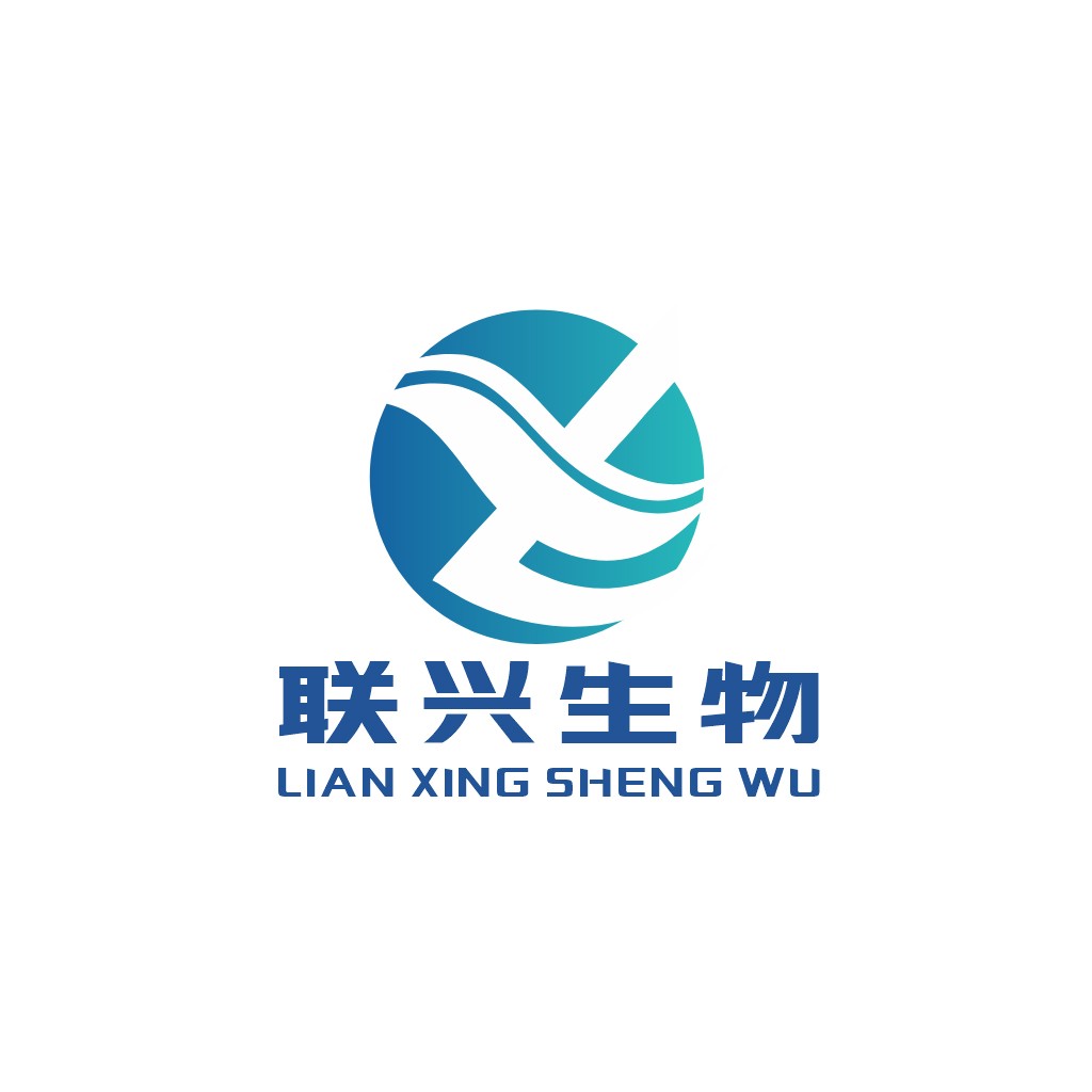 简洁现代的蓝色渐变logo设计