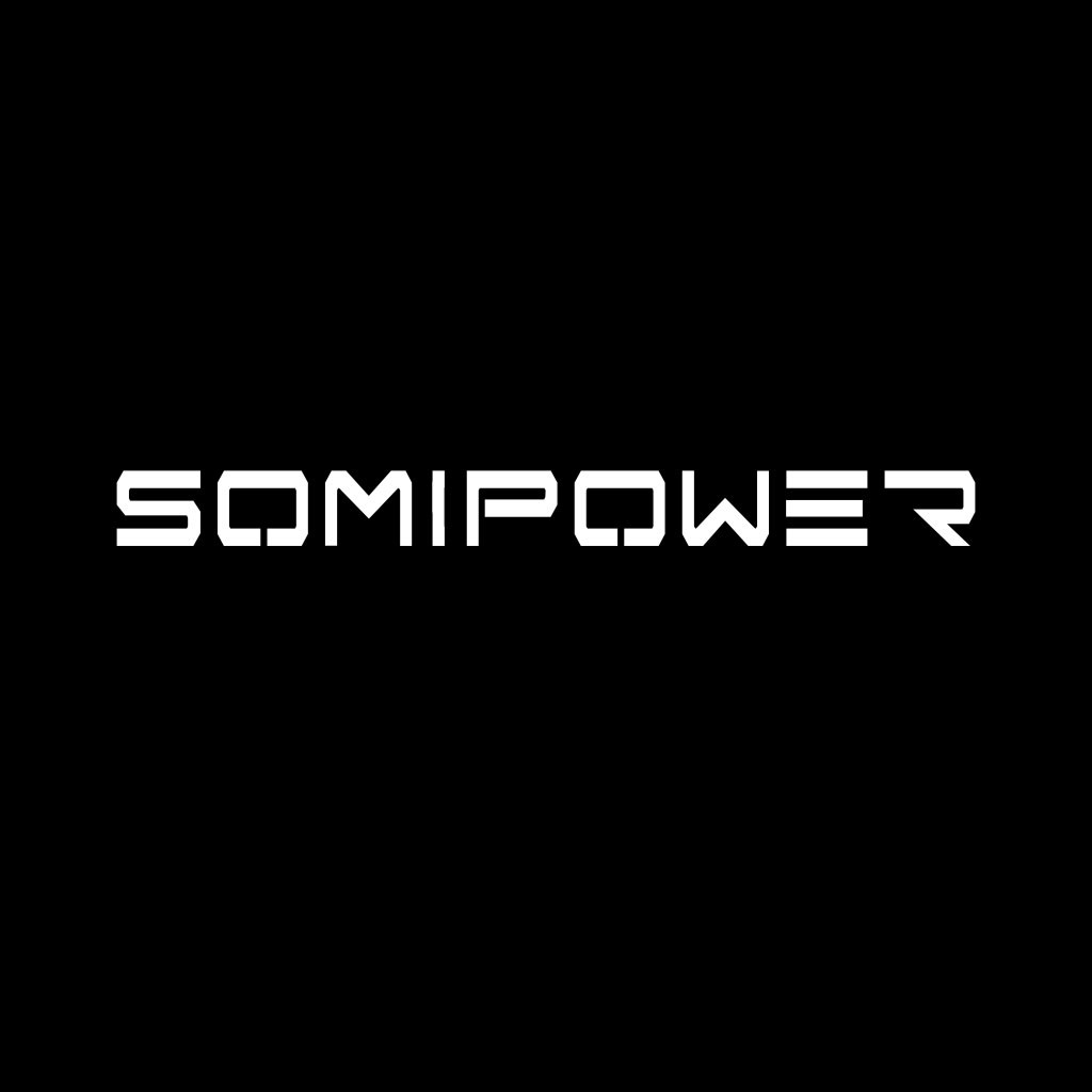 简约风格SOMIPOWER logo设计