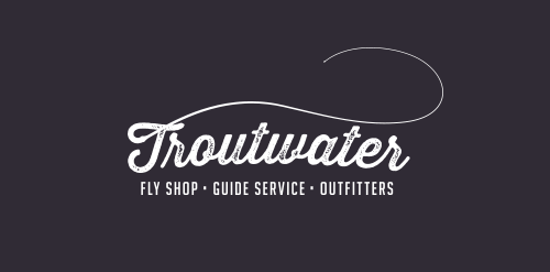 Troutwater Fly Shop Logo Design