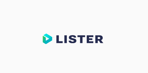 简洁现代的LISTER品牌logo设计