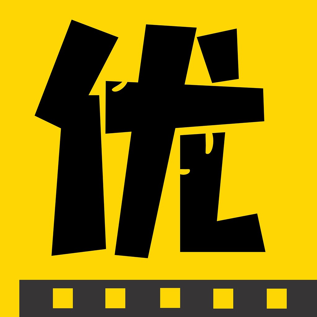 简约黑黄电影logo设计