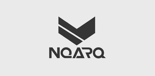 极简风格的NQARQQ标志设计