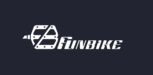 Funbike Logo设计:现代简约风