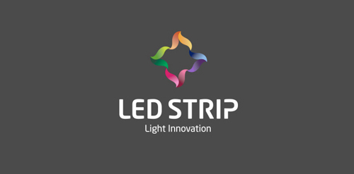 LED Strip Logo设计:色彩创新照明解决方案
