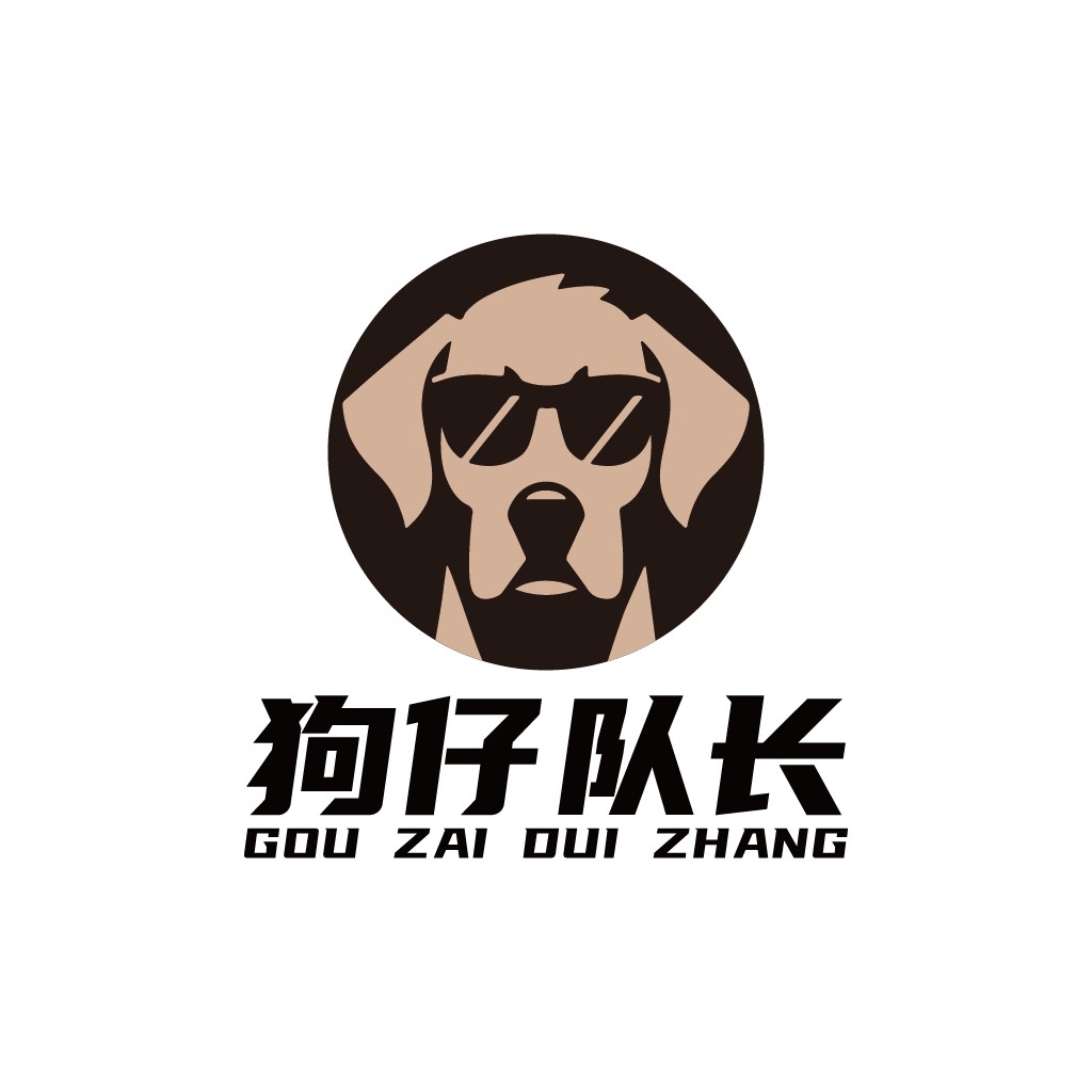 酷狗仔队队长logo设计