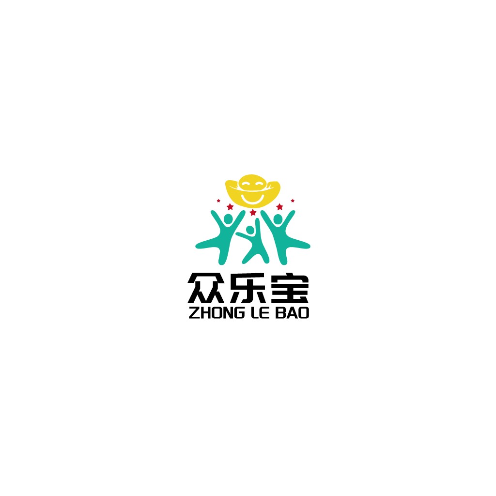 众乐乐宝宝logo设计