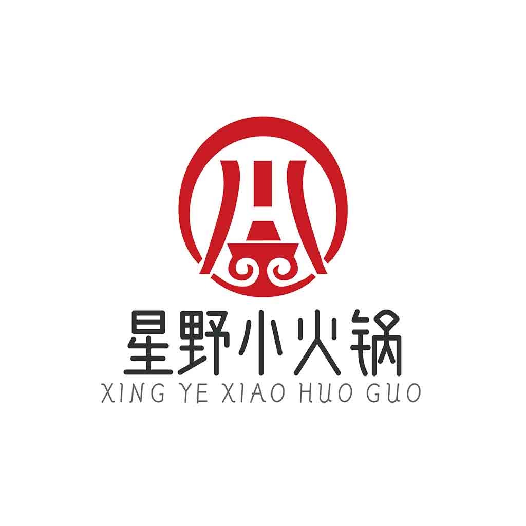 火锅店logo设计：红色传统元素与现代美感