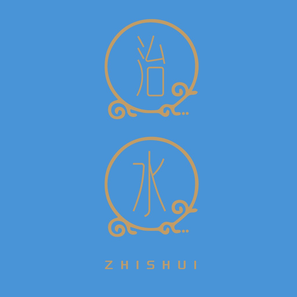 简约优雅的水元素logo设计