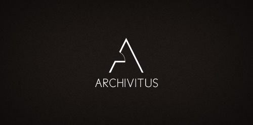 简约风格的ARCHIVITUS logo设计