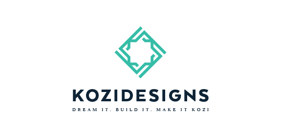 Kozidesigns Logo设计：简约几何图形