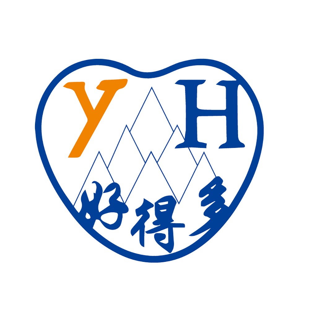 YH爱心山峰logo设计