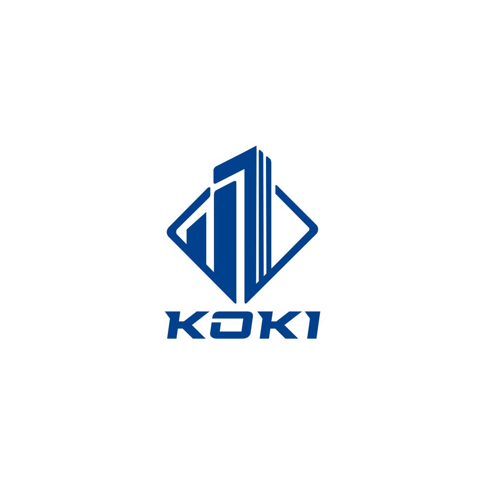 现代简约建筑风格KOKI logo设计