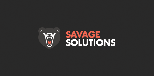 Savage Solutions Logo设计