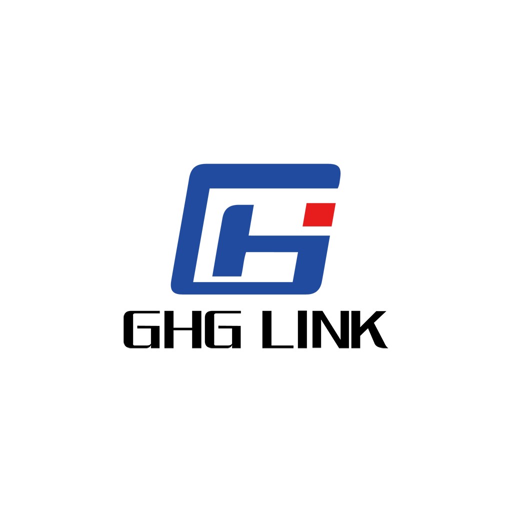 GHG Link Logo设计:现代简约企业标识