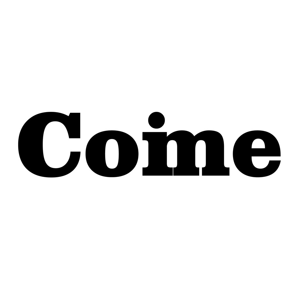 简约现代风格的Coime字体logo设计