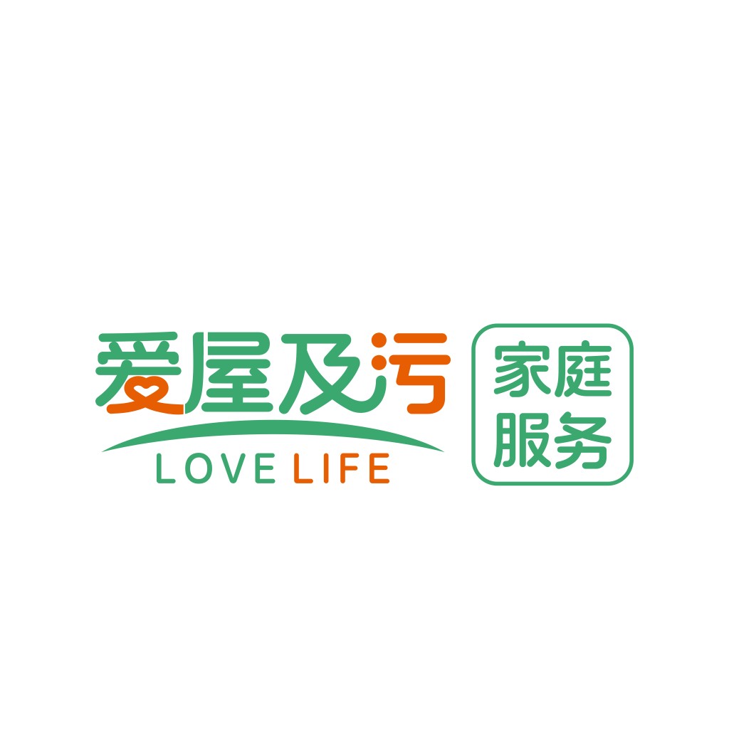 爱生活家庭服务logo设计
