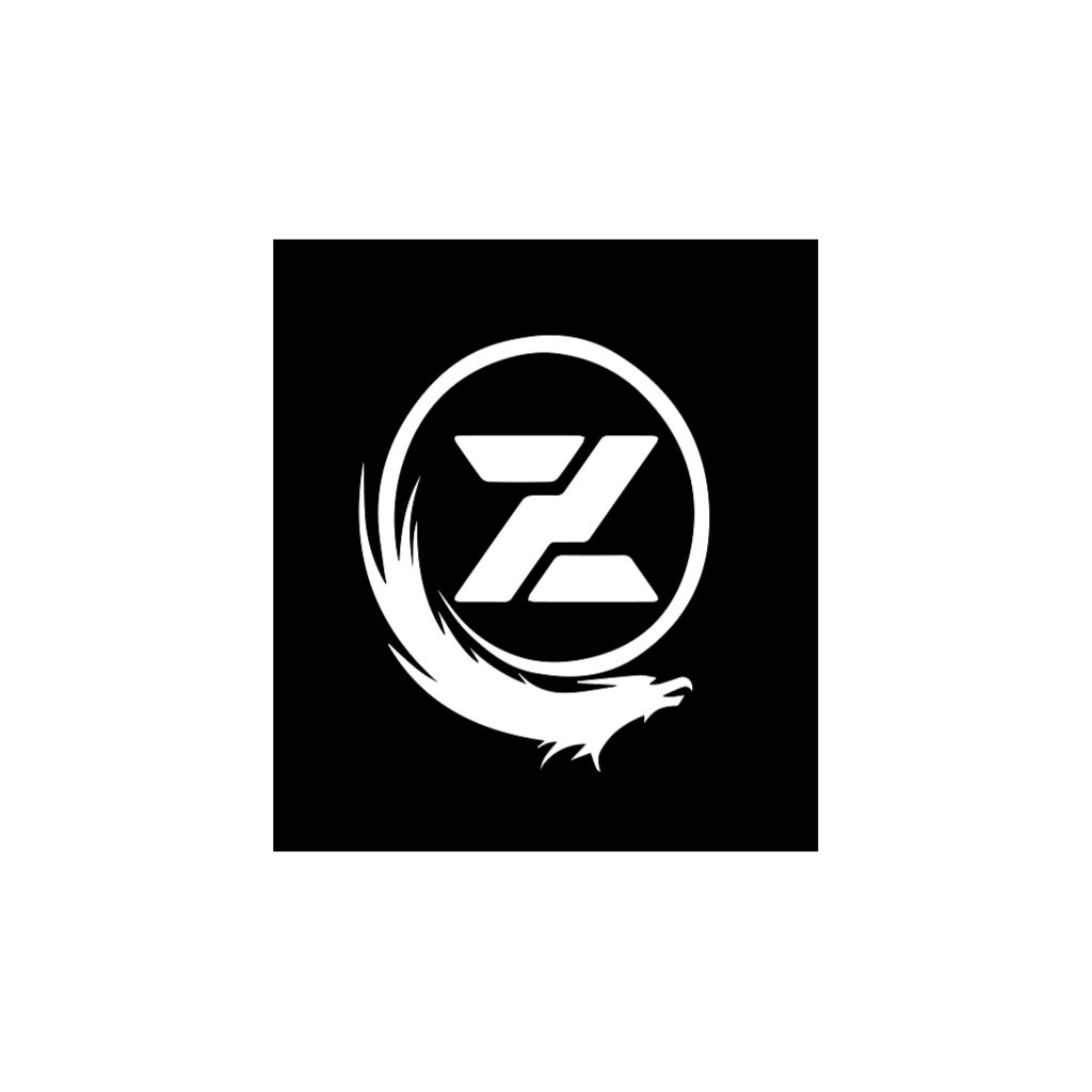 简洁现代风格的Z字母logo设计