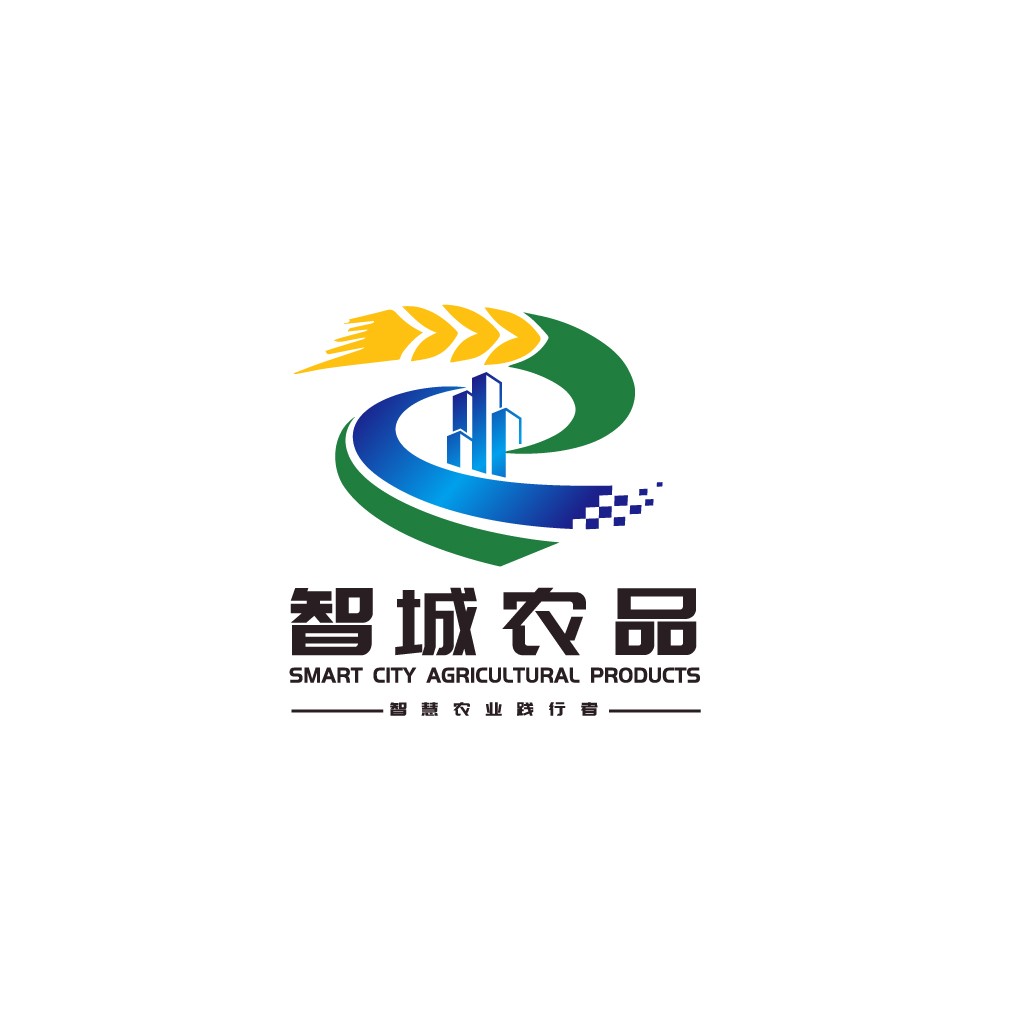 智慧城市农产品logo设计