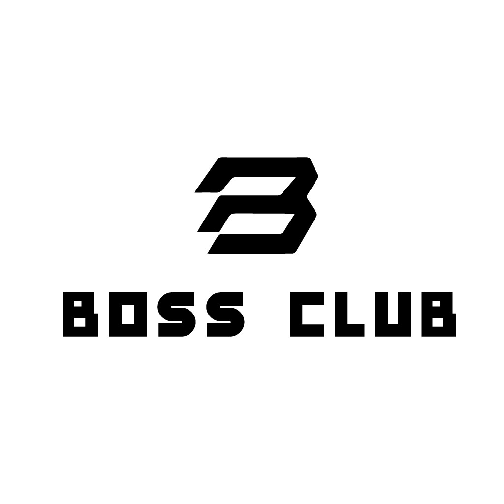 简洁现代的'BOSS CLUB'品牌logo设计