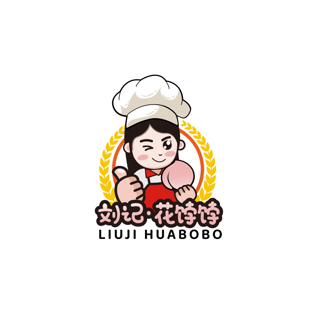 刘记·花饽饽logo设计