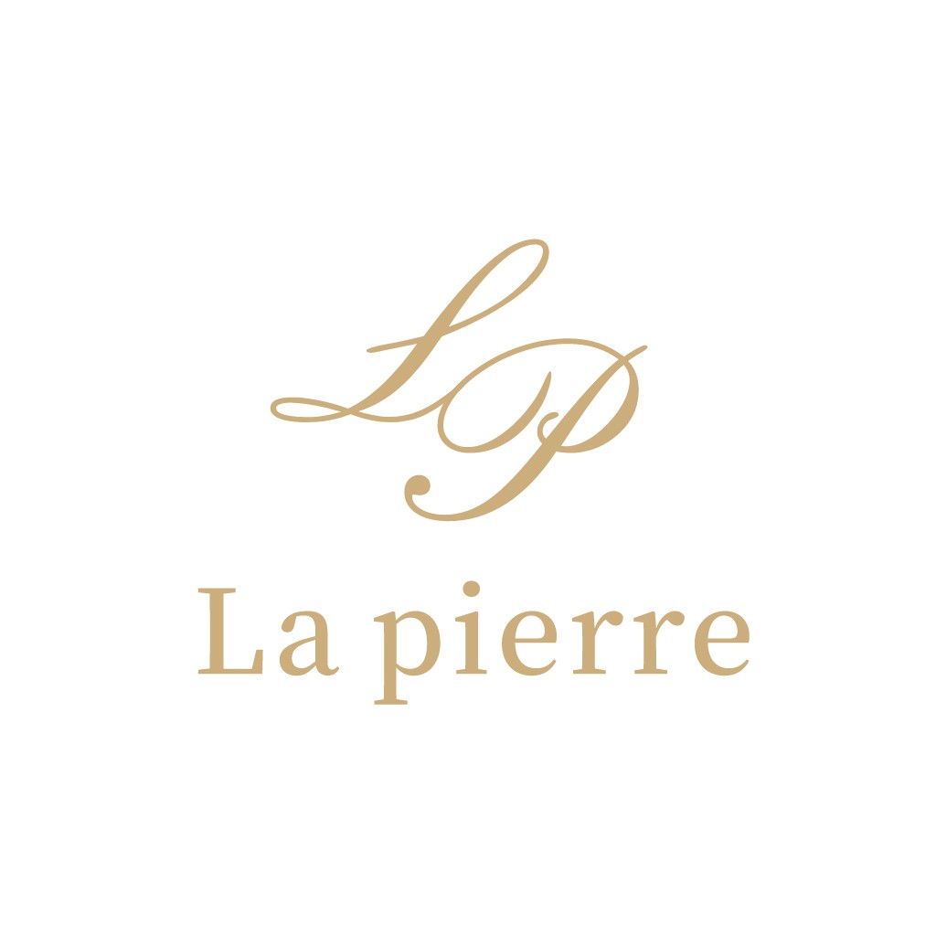 优雅金色字母LP设计Logo