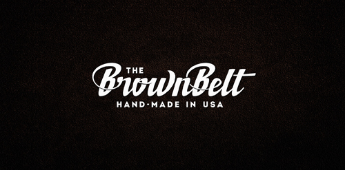 简约大气的Brown Belt Logo设计