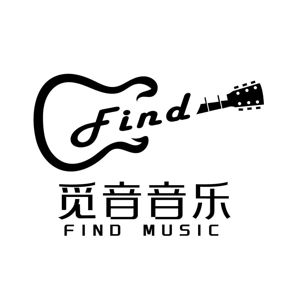音乐品牌logo设计:觅音音乐